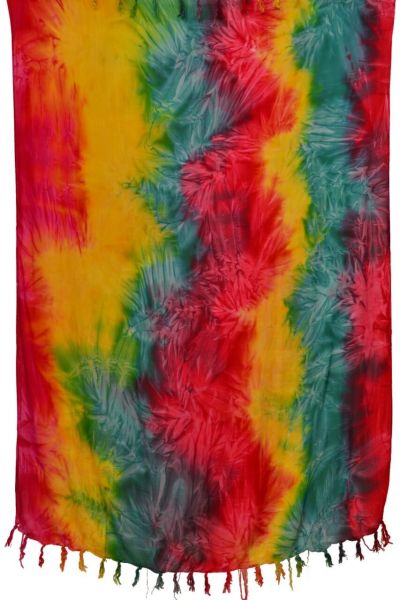 Batik Sarong Pareo Regenbogenfarbig