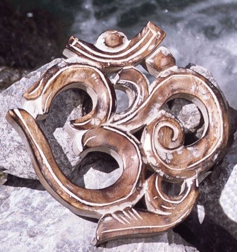 OM Symbol Mangoholz, 19cm